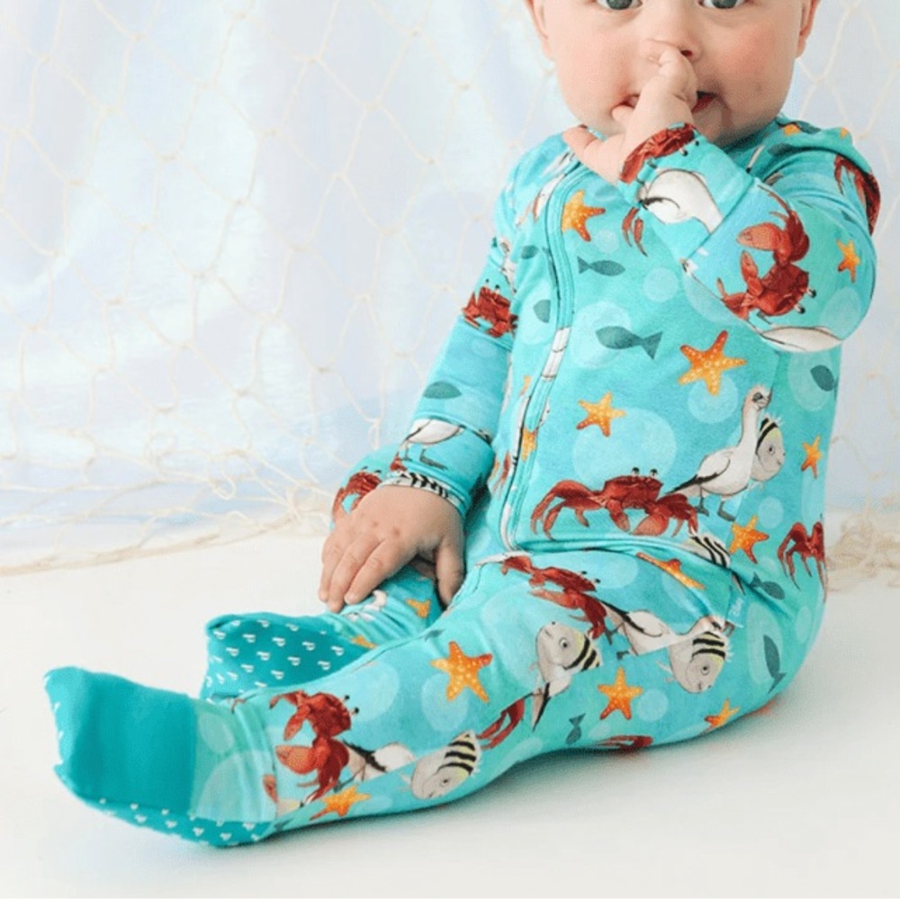 Posh Peanut The Little Mermaid Beach Buddies Convertible One Piece